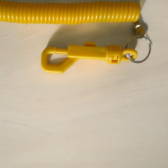 Yellow Joggers Key Coil with Snap - Picture 5 of 8
